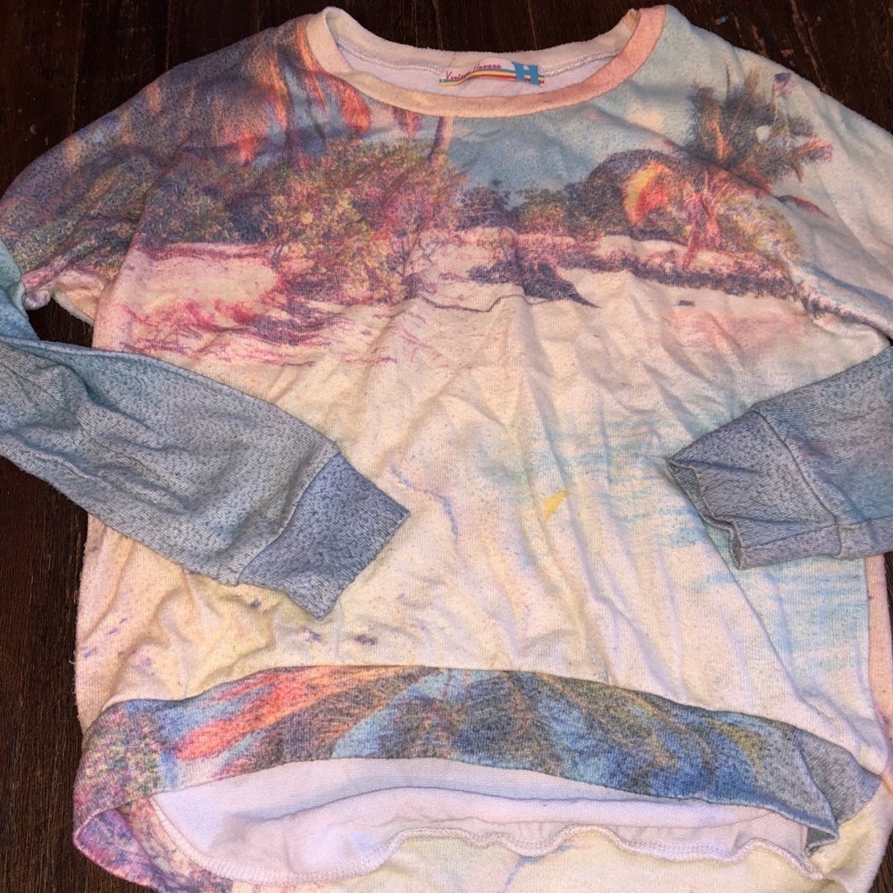 Vintage Havana sunset island sweatshirt M 🌞 🏝